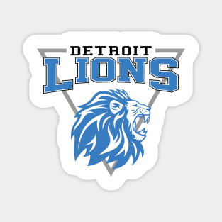 Retro Lions Magnet