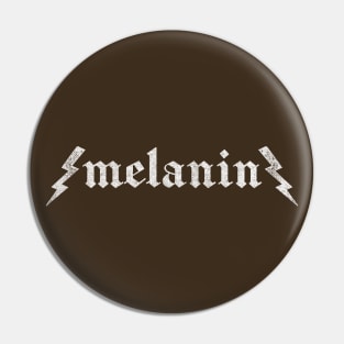 Melanin // Typography Statement Design Pin