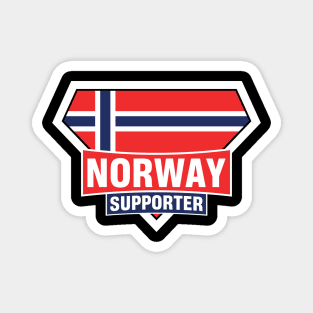 Norway Super Flag Supporter Magnet