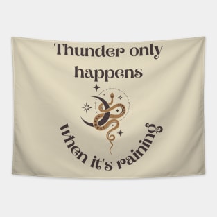 Thunder Only Happens Tapestry