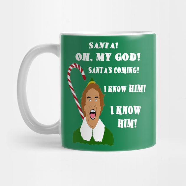 Buddy the Elf / Will Ferrell / Christmas Movie  Coffee Mug for