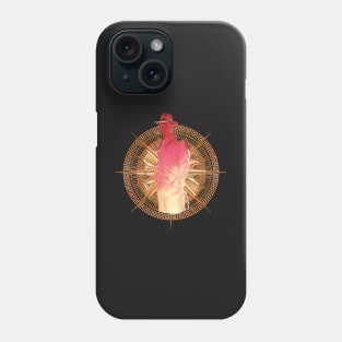 The Man in the Hat - Compass Phone Case