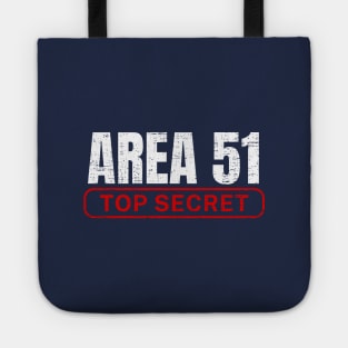 Area 51 Top Secret Classified Ufo Files Tote