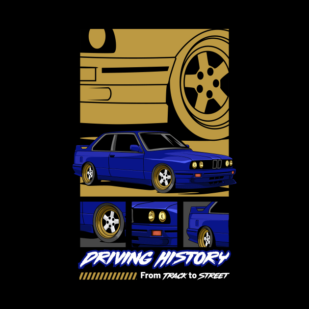 Retro E30 Exotic Car by milatees