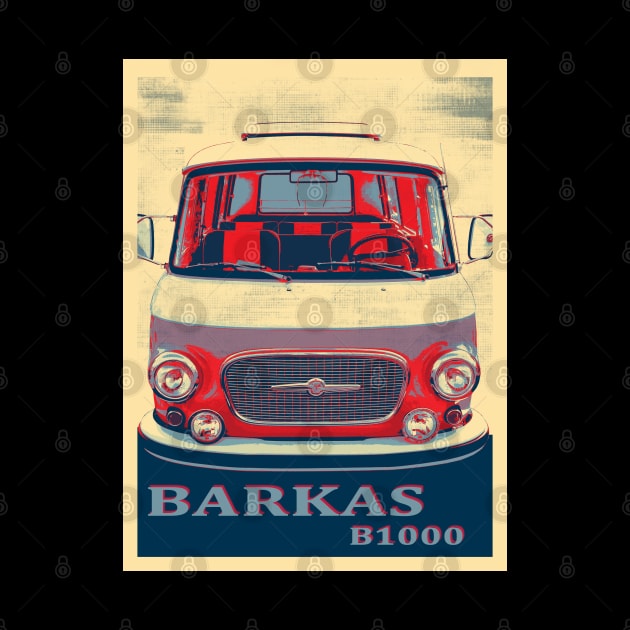 GDR Van - Barkas B1000 by hottehue