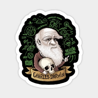 Charles Darwin Magnet