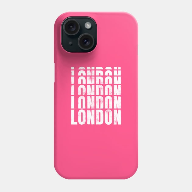 London typography Phone Case by stu-dio-art