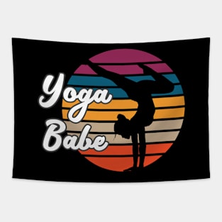 Yoga Babe Tapestry