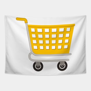 Cute Shopping Cart Tapestry