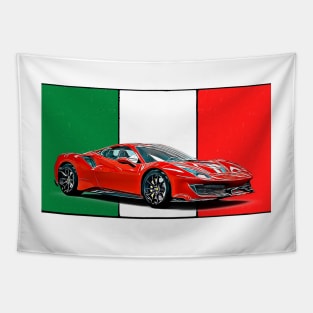 Pista Italian Print Tapestry