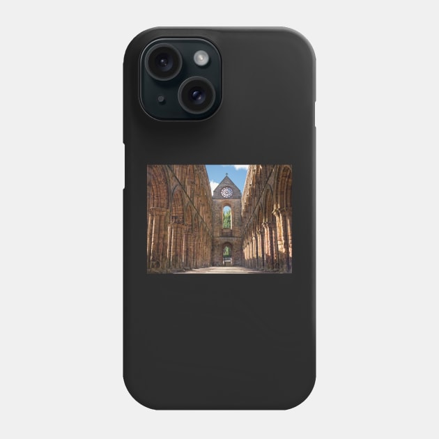 Jedburgh Abbey, Scotland Phone Case by Dolfilms