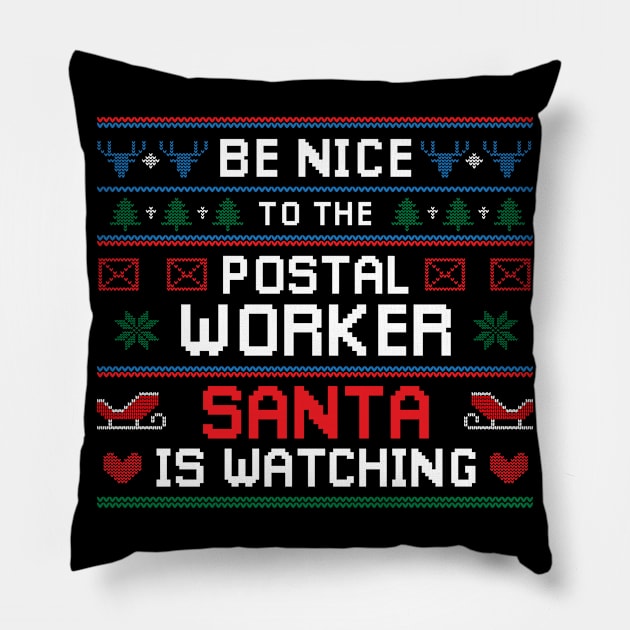 Christmas Sweater Pillow by MintaApparel