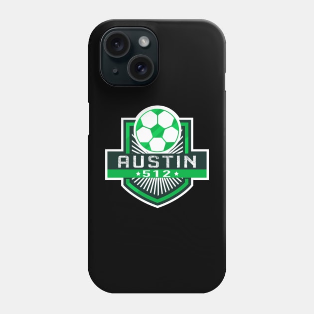 Austin soccer football jersey Phone Case by JayD World