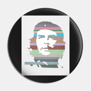 Che Guevara technicolor Pin