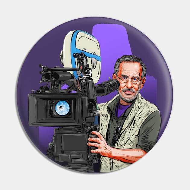 Steven Spielberg - An illustration by Paul Cemmick Pin by PLAYDIGITAL2020