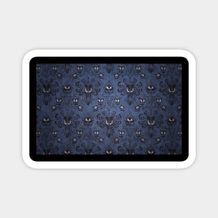 Ghostly Haunted Mansion Wallpaper Magnet