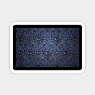 Ghostly Haunted Mansion Wallpaper Magnet