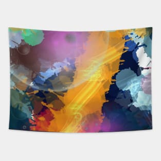 Splash of colors Tapestry