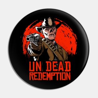 Undead Cowboy Pin