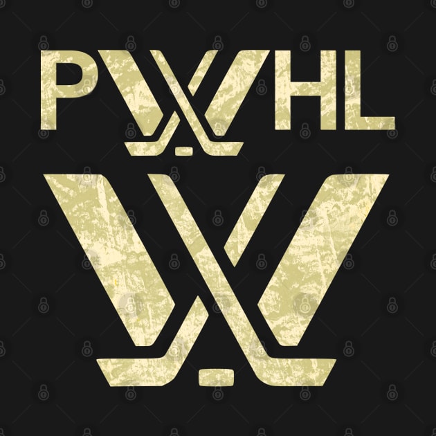 Pwhl Logo Distressed effect by thestaroflove