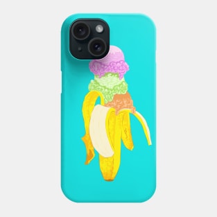 Ice Cream Banana Phone Case