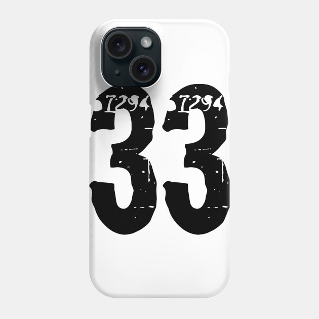 thirty-three Phone Case by Polli