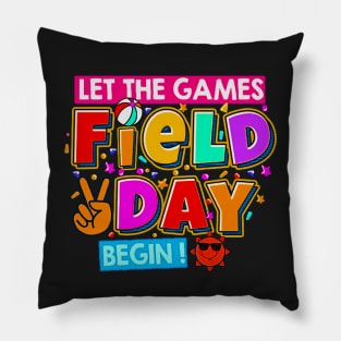 Field Day Let The Games Begin Kids Boys Girls Teachers Gifts Pillow