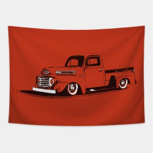 1948 Ford F-1 Pickup - monochrome Tapestry