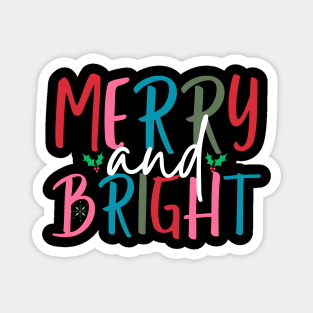 Merry And Bright Magnet