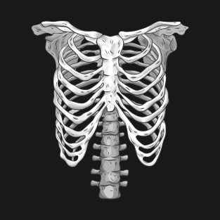 Ribcage skeleton costume T-Shirt