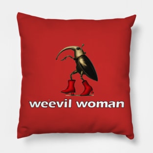 Weevil Woman Pillow