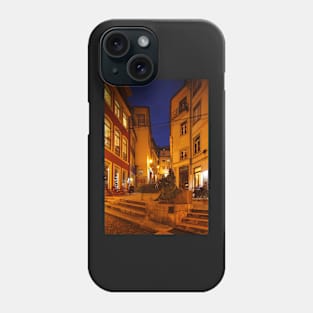 Alley, stairs, old town, Coimbra, Beira Litoral, Regio Centro, Portugal Phone Case