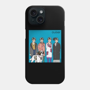 Funny Ouiser Boudreaux Parody Album Cover Blue Phone Case