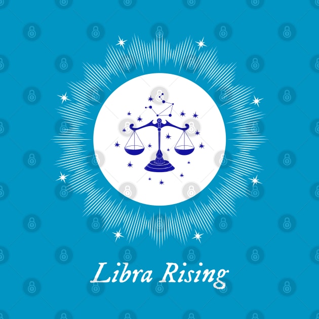 Libra Rising Astrology Chart Zodiac Sign Ascendant by Witchy Ways