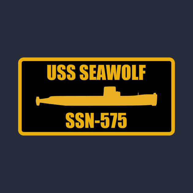 USS Seawolf Patch by Firemission45