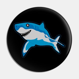 Smiling Shark Pin