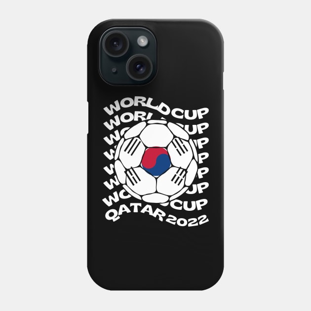 South Korea World Cup Phone Case by footballomatic