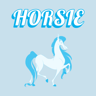 Blue Horsie Farming T-Shirt