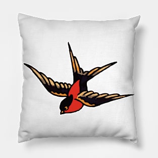 Winter Bird Pillow