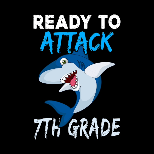 Shark Kids Ready To Attack 7Th Grade Boys Back To School by kateeleone97023