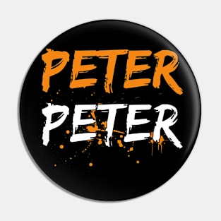 Mens Couples Halloween Costume Peter Pumpkin Eater Pin