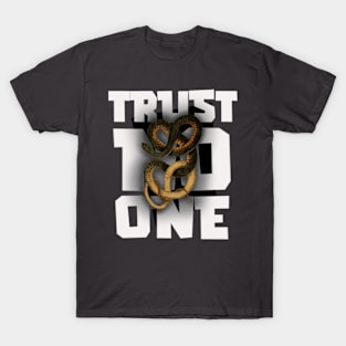 Tshirt Preta Trust No One Itals Brasil - Life is Now!