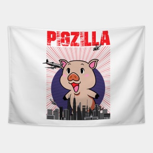 Pigzilla Tapestry