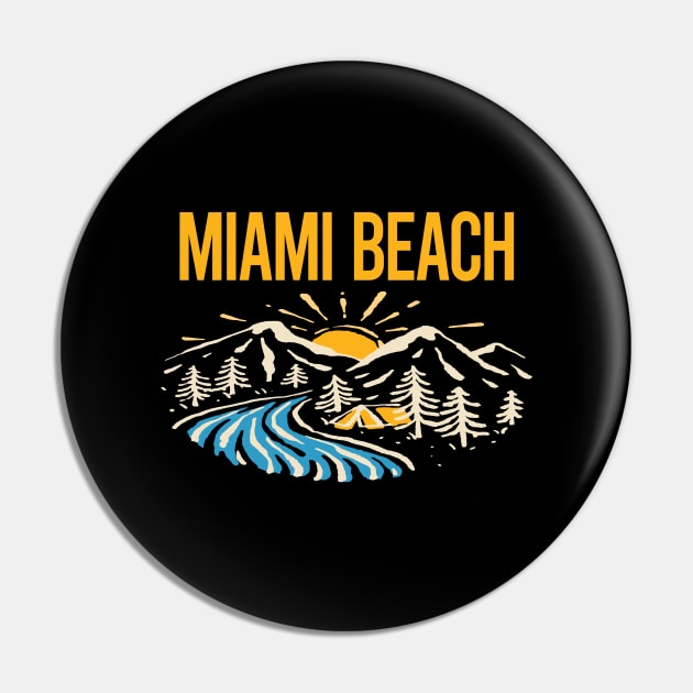 Nature Landscape Miami Beach Pin by rosenbaumquinton52