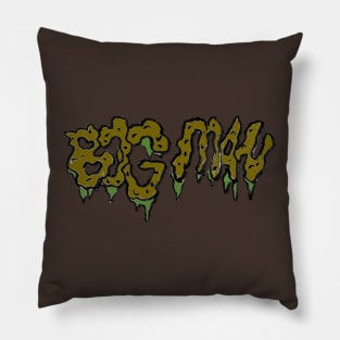 Bog Man Logo Pillow