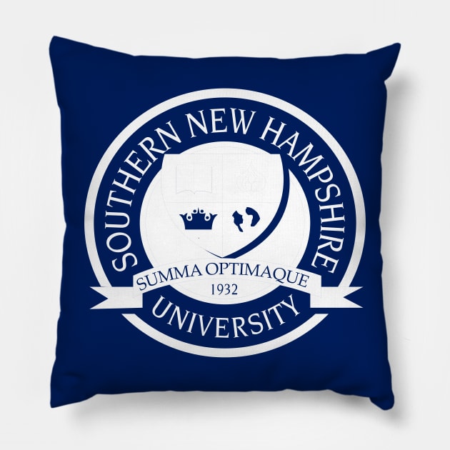 Southern New Hampshire University Pillow by KellogChan