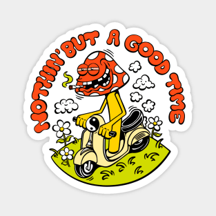 Nothin But A Good Time (front print) Magnet