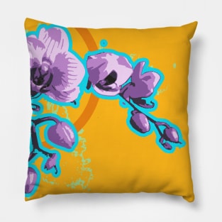 Orchid - Flower explosion Pillow