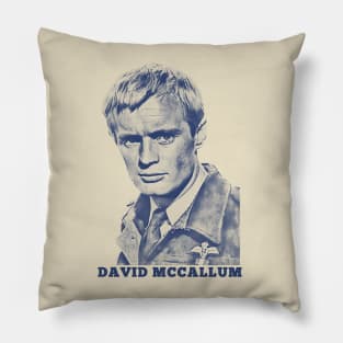 David McCallum Pillow