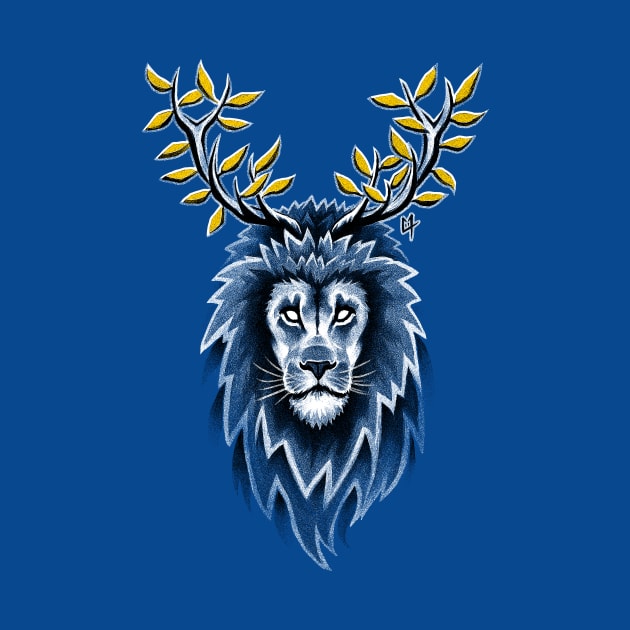 Deer Lion by c0y0te7